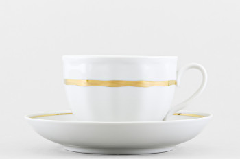 Чашка с блюдцем чайная ф. Гранатовый рис. Монреаль