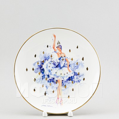 Декоративная тарелка 19.5 см рис. Фея нежности