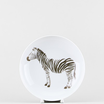 Тарелка глубокая 20.5 см ф. Универсал рис. Сафари. Зебра