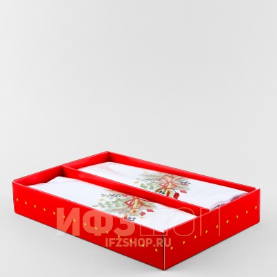 Набор из 2 салфеток 45х45 см рис. Календа с вышивкой