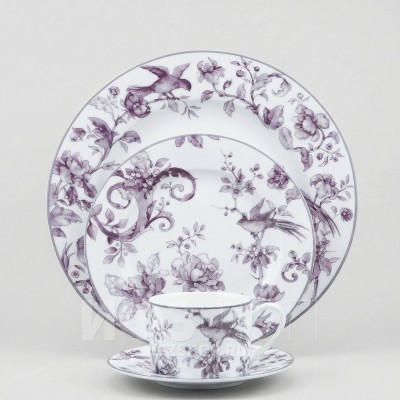 Набор посуды рис. Monplaisir Violet / Монплезир фиолетовый, 4 предмета