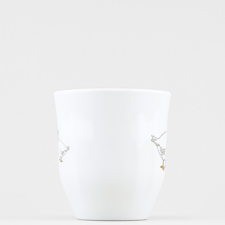 Набор из 4 кружек ф. Школьная рис. Гуси