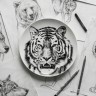 Тарелка плоская 24 см ф. Универсал рис. Тигр