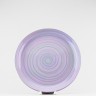 Тарелка плоская 26 см рис. Лаванда 