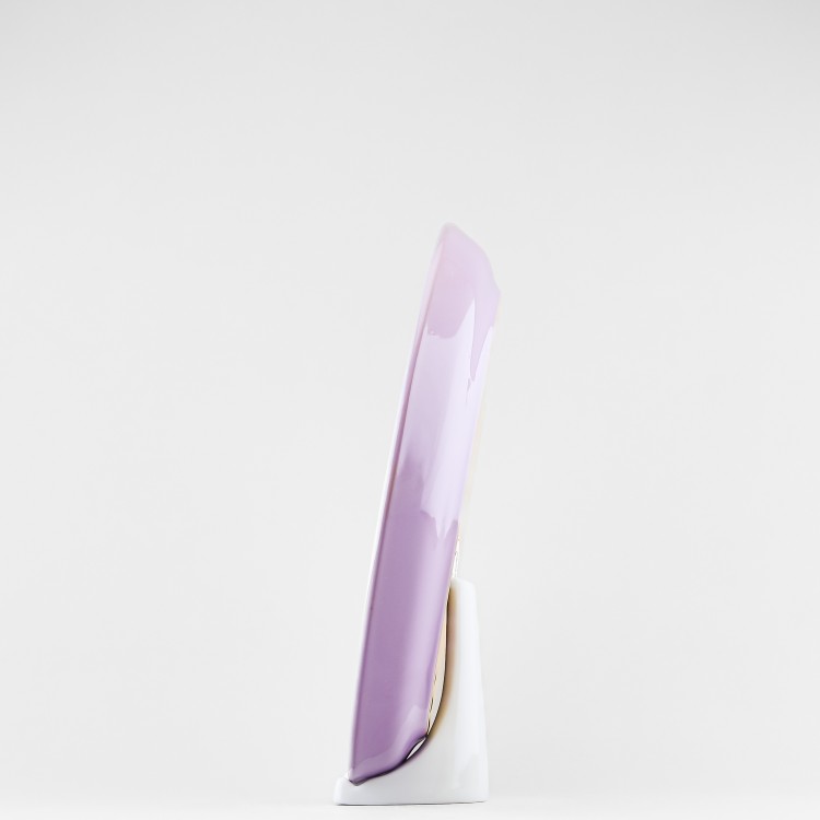 Тарелка плоская 26 см рис. Лаванда 