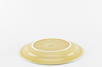 Набор из 6 тарелок плоских 22 см ф. Принц рис. Акварель (золотисто-коричневый)