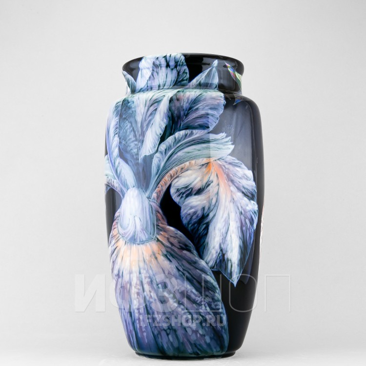 Ваза ф. Китайская с.р. рис. Ирисы Лилия темный в Москве