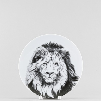 Тарелка плоская 20 см ф. Универсал рис. Лев