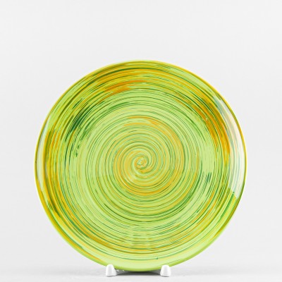 Тарелка плоская 22 см рис. Витаминка