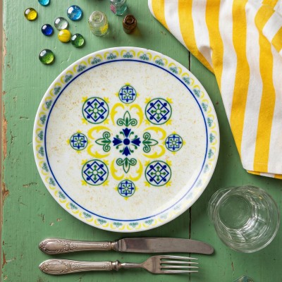 Тарелка плоская 20 см ф. Универсал рис. Каракумы