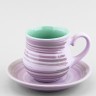 Чашка с блюдцем чайная ф. Соната рис. Лаванда в Москве