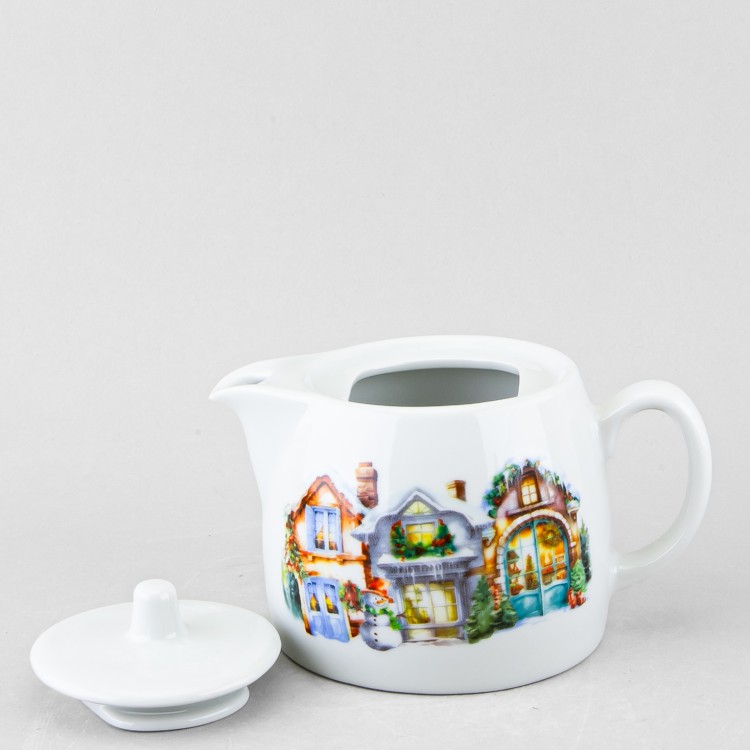 Чайник заварочный ф. Тренд рис. Первый снег в Пензе