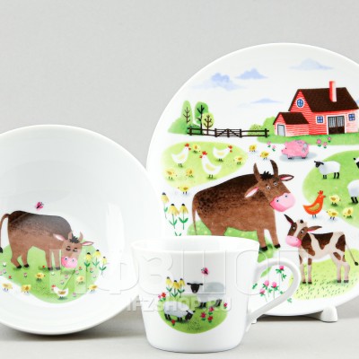 Детский набор рис. На ферме, 3 предмета