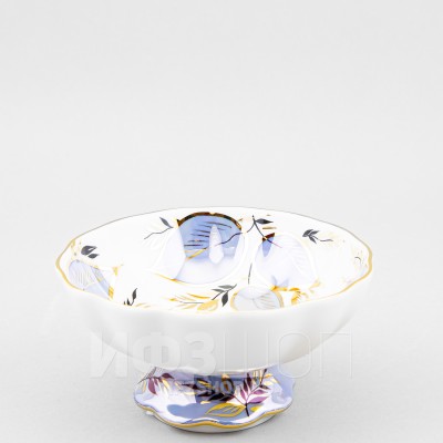 Ваза для конфет ф. Тюльпан рис. Лунный