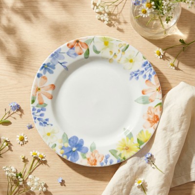 Тарелка плоская 24 см ф. Идиллия рис. Акварельное лето