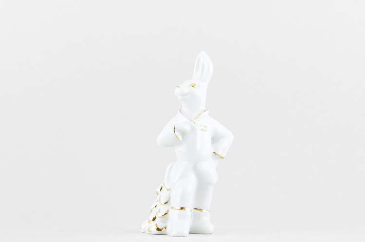 Заяц с елкой (высота 15 см) в Москве