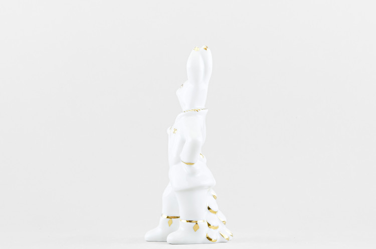 Заяц с елкой (высота 15 см) в Москве