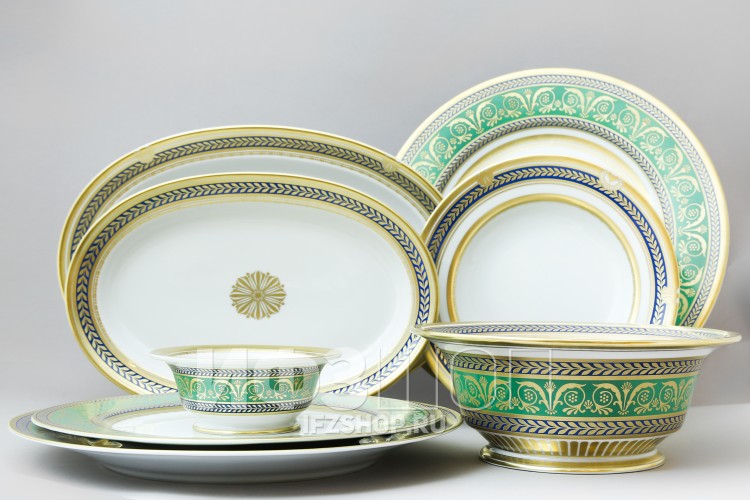 Сервиз столовый ф. Александрия рис. Золотой, 24 предмета в Москве