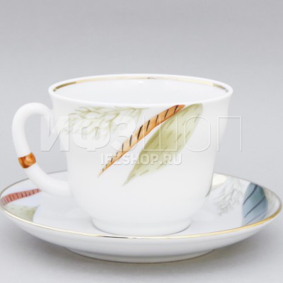 Чашка с блюдцем чайная ф. Сударыня рис. Груша
