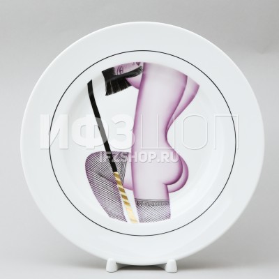 Декоративная тарелка 24 см рис. Лола