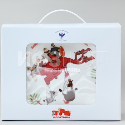 Детский набор рис. Три богатыря. Для мальчика, 3 предмета