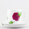 Чашка с блюдцем чайная ф. Гербовая рис. Галерея роз