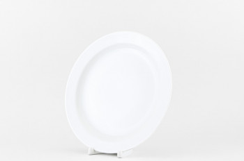 Набор из 6 тарелок плоских 22 см ф. Принц рис. Белый
