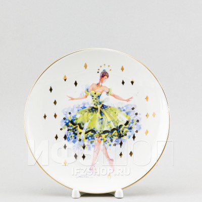 Декоративная тарелка 19.5 см рис. Фея щедрости