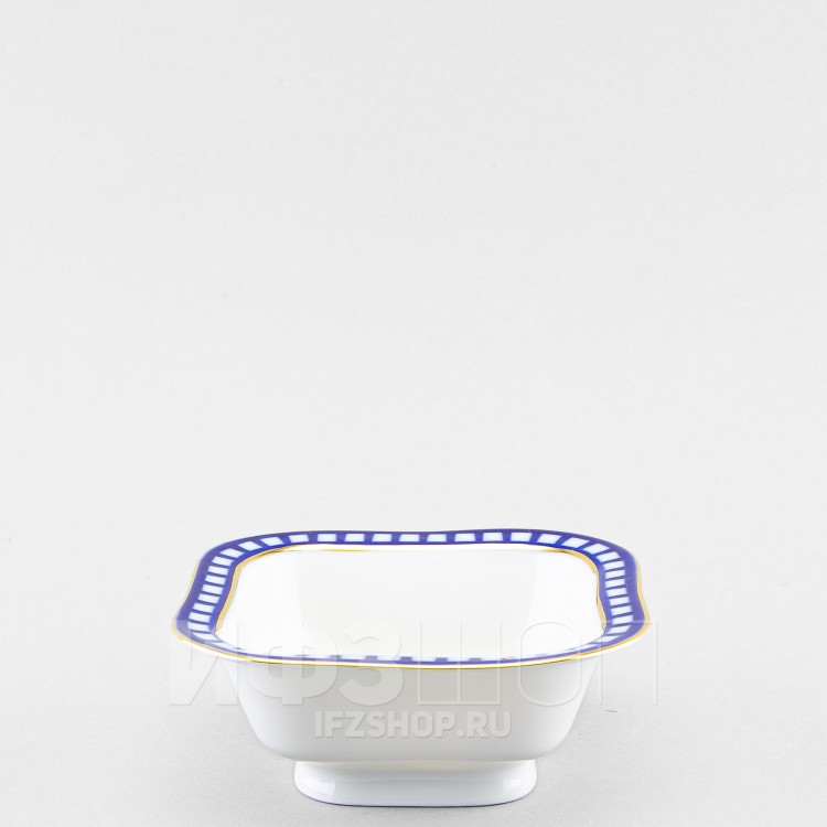 Салатник 350 мл ф. Молодежная 2-порц. рис. Кобальтовая клетка в Москве