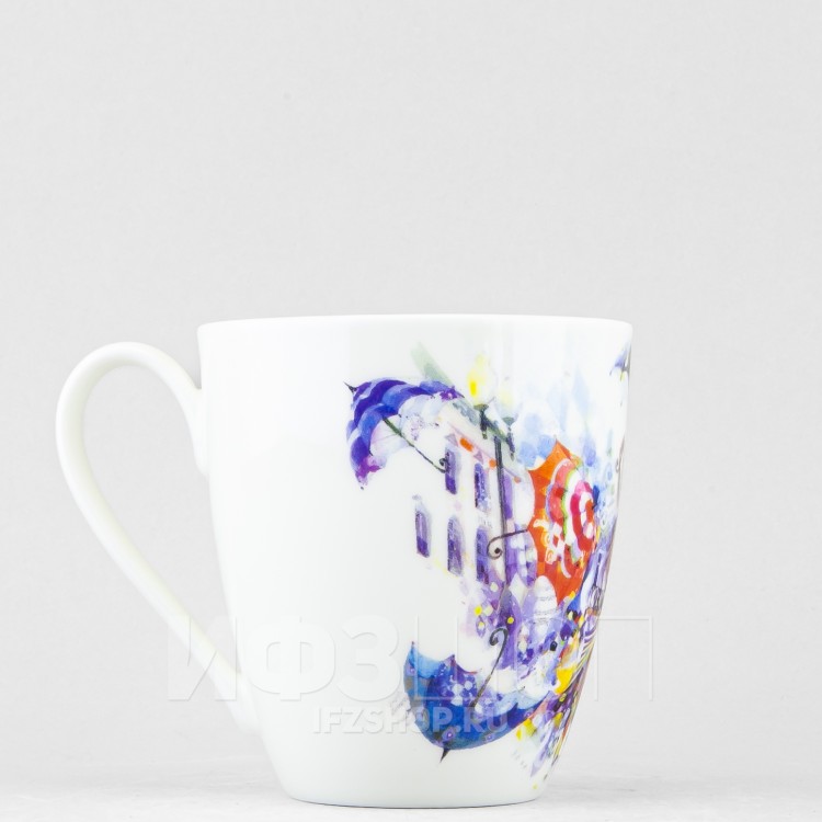 Бокал ф. Вариации рис. Летающие зонтики (без золота) в Москве