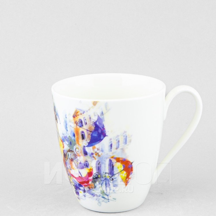 Бокал ф. Вариации рис. Летающие зонтики (без золота) в Москве