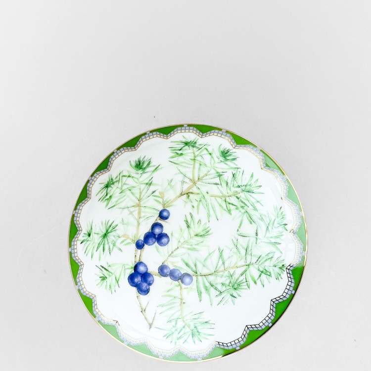 Туалетная коробочка ф. Круглая рис. Можжевельник ароматный в Москве