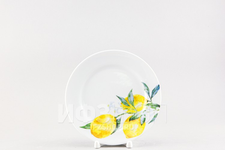 Тарелка плоская 17.5 см ф. Идиллия рис. Лимоны 