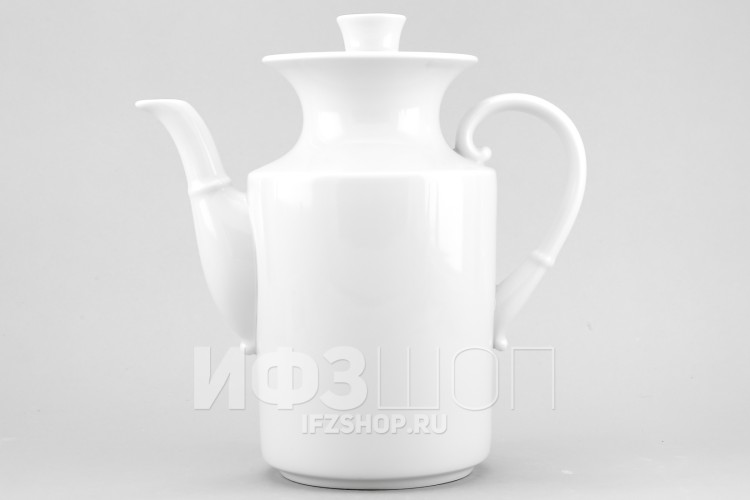 Кофейник ф. Банкетная рис. Белый 