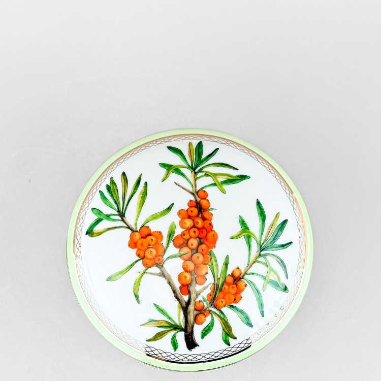 Туалетная коробочка ф. Круглая рис. Облепиха сибирская в Москве