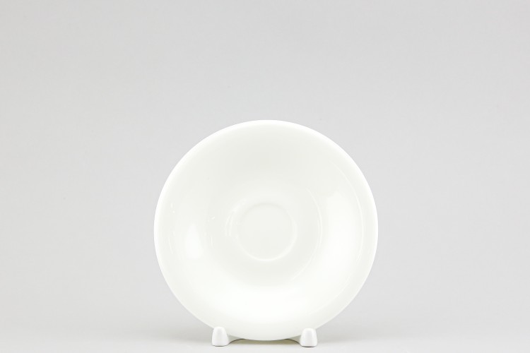 Блюдце для чайной чашки ф. Сад рис. Белый (несорт) 