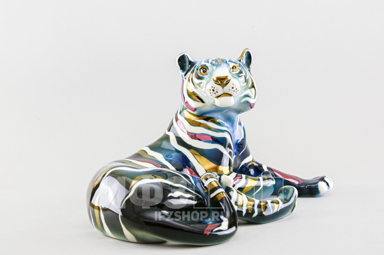 Тигр большой Жизнь в удовольствие (высота 16.2 см) 