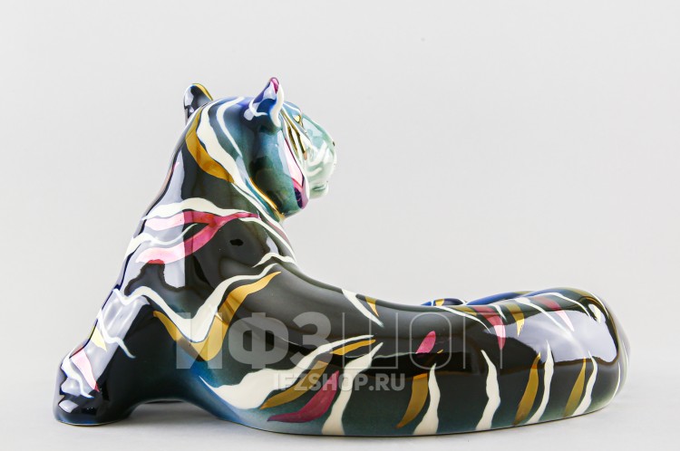 Тигр большой Жизнь в удовольствие (высота 16.2 см) 