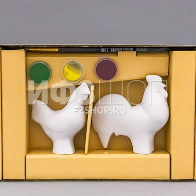 Набор для раскрашивания Петушки