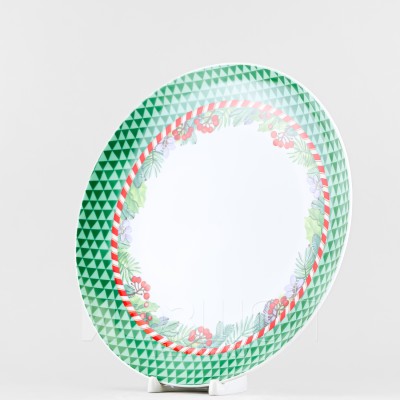 Тарелка плоская 27 см ф. Восточная рис. Зимняя история