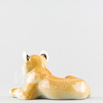 Львенок лежащий (высота 7.5 см)