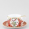 Чашка с блюдцем чайная ф. Соло рис. Клюква заповедная в Москве