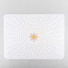 Плейсмат 35х47 см двусторонний Звезда Азур золотой