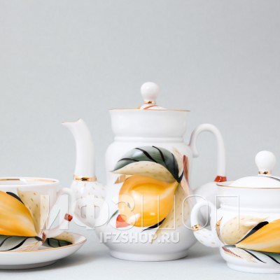 Сервиз чайный ф. Сударыня рис. Груша, 14 предметов