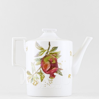 Чайник заварочный ф. Гербовая 1000 мл рис. Гранаты (микс)
