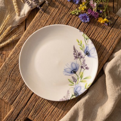 Тарелка плоская 20 см ф. Универсал рис. Луиза