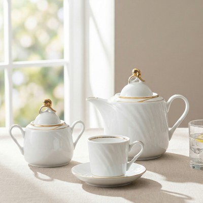 Сервиз чайный ф. Голубка рис. Бомонд, 14 предметов