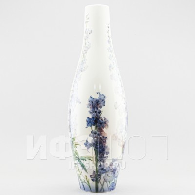 Ваза ф. Высокая рис. Дельфиниумы