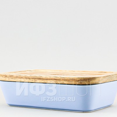 Форма для запекания прямоугольная рис. Розмарин (19 х 12 см)