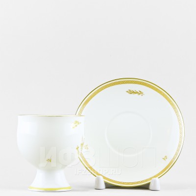 Чашка с блюдцем кофейная ф. Классическая-2 рис. Северная столица